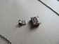 Two Vintage Sterling Silver Chains and Box Clasp 4.7 Grams