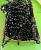 1950's Western Germany 17 Black Lucite Necklaces Lot Never Worn