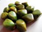 Genuine Bakelite 14 Abstract Beads Gorgeous Green Yellow Brown Swirls Jewelry Making