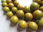Vintage Bakelite Triple Strand Necklace End Of Day Gorgeous Swirls! 