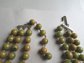 Vintage Bakelite Triple Strand Necklace End Of Day Gorgeous Swirls! 