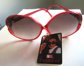 Vintage  1990's Ladies Red Sunglasses Foster Grant Never Worn with Original Tag