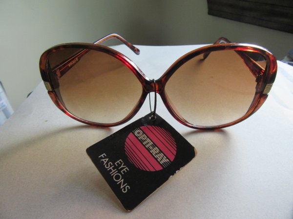 Vintage 1990's Opti-Ray Ladies Sunglasses Tortoise