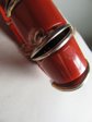 Vintage Chunky Bakelite Orange Paprika Stretch Bracelet