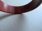 GORGEOUS Vintage Bakelite Spice Flame Bangle Bracelet