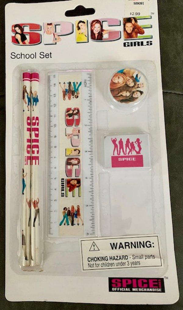 Vintage Spice Girls School Set 1997 Sealed Hard to Find