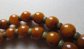 Vintage Chunky Bakelite Peanut Butter Necklace