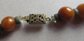 Vintage Chunky Bakelite Peanut Butter Necklace