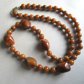 Vintage Chunky Bakelite Peanut Butter Necklace
