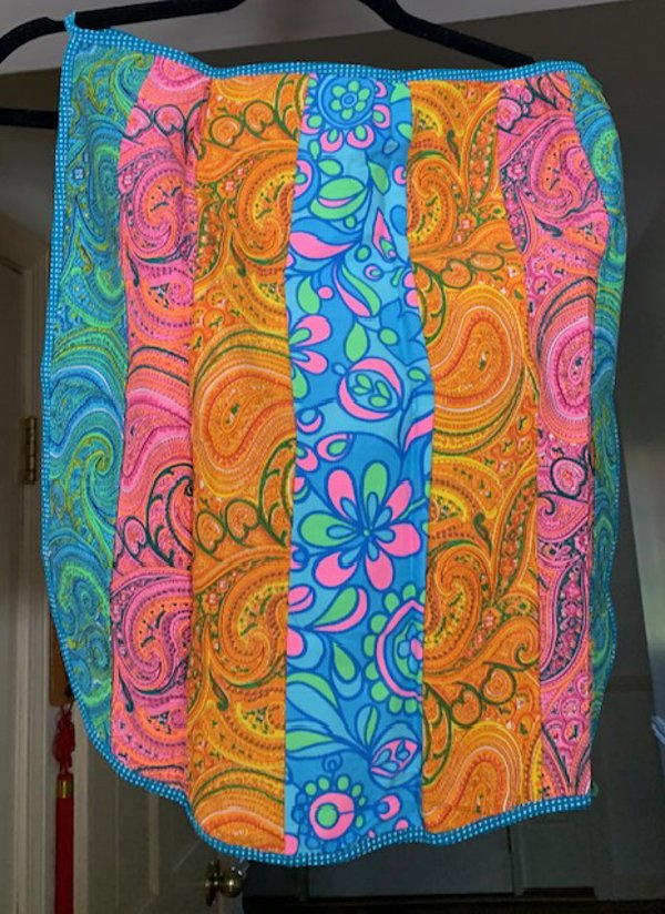 Vintage Mod Panel Apron Groovy Baby!
